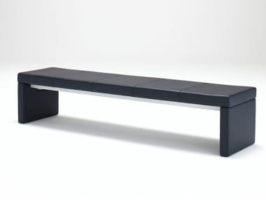 ROLF BENZ 620 - Modular leather bench by Rolf Benz