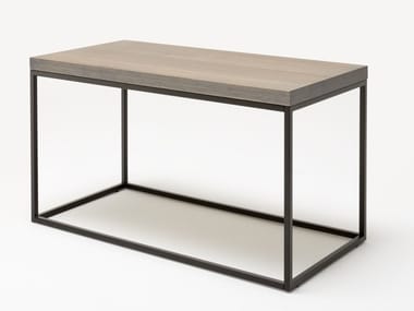 ROLF BENZ 985 - Rectangular wooden high side table by Rolf Benz