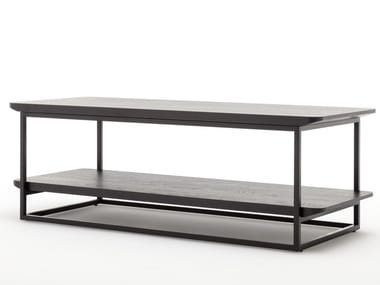 ROLF BENZ 987 - Rectangular wooden coffee table by Rolf Benz