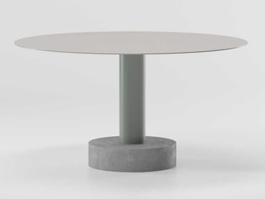 ROLL - Contemporary style round table by Kettal