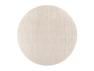 ROMA - Patterned round rug by Turri