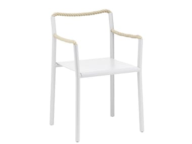 ROPE - Chair with armrests by Artek