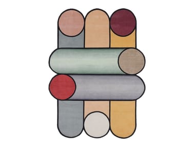 ROTAZIONI B - Handmade rug by CC-Tapis