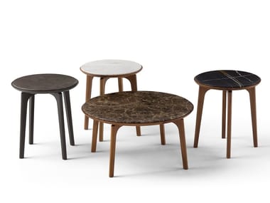 OLGA - Round marble coffee table by Amura