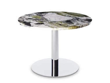 FLASH - Round marble coffee table by Tom Dixon