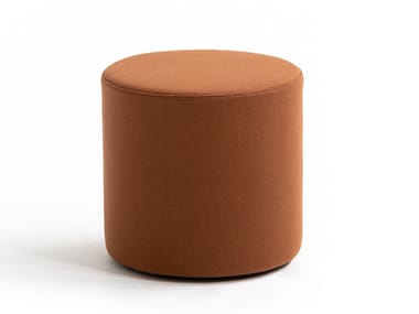 TABA - Round fabric pouf by Moroso