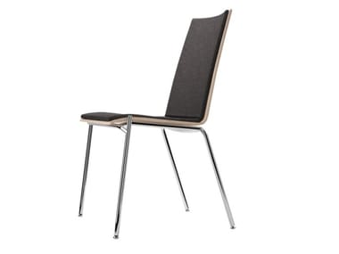 S 164 P - Upholstered stackable chair by Thonet