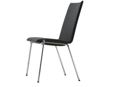 S 164 PV - Upholstered stackable plywood chair by Thonet