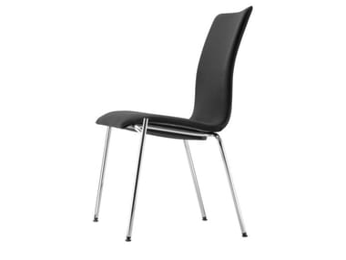 S 168 PV - Upholstered stackable chair by Thonet