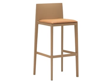 SAIL BQ1250 - Polymer stool with footrest by Andreu World