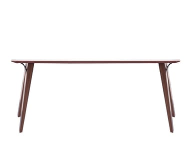 SALT & PEPPER 2 - Rectangular wooden dining table by Tonon