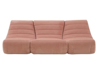 SAPARELLA - Modular fabric sofa with removable cover by Ligne Roset