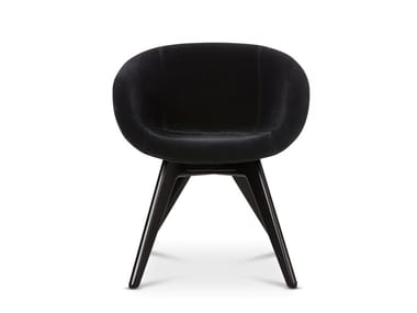 SCOOP LOW - Upholstered chair by Tom Dixon