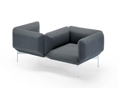 SEGMENT - Fabric small sofa by Prostoria