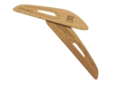 SEGNALIBRO - Kauri wooden ruler by Riva 1920