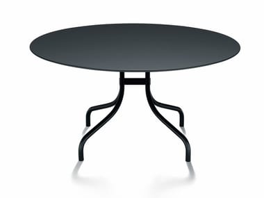 SHINE - Round HPL table by DE PADOVA