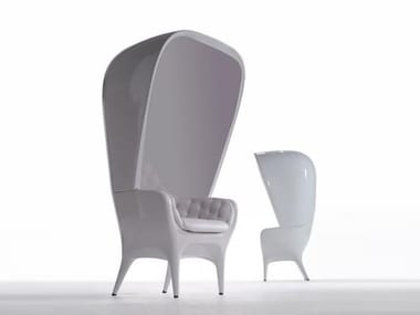 SHOWTIME - High-back polyethylene armchair by BD Barcelona Design