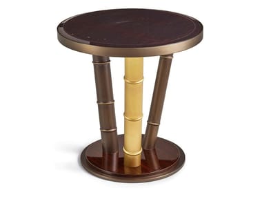 SIAM - Round high side table by Sicis