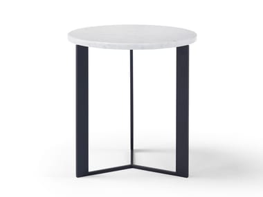 RANGE - Round marble side table by Amura