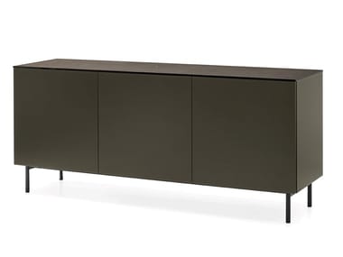 UNIVERSAL - Wooden sideboard with doors by Calligaris