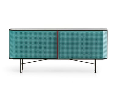 PERF - Steel sideboard with doors by Moroso