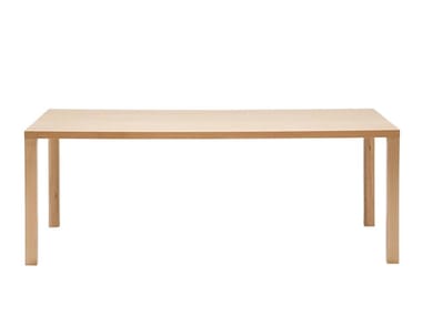 SISTEMA SP BM7215 - Beech Table leg by Andreu World