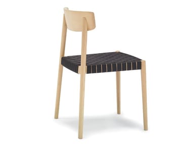 SMART SI0612 - Stackable beech chair by Andreu World