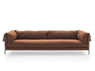 DROP - Sectional fabric sofa with removable cover by Ditre Italia