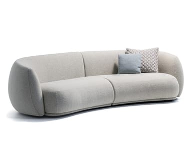 PACIFIC - 3 seater fabric sofa with removable cover by Moroso