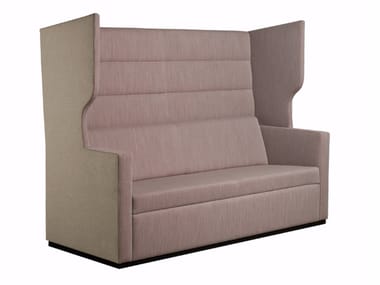 TANK - High-back fabric sofa by Casala