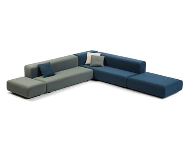 KLASTER - Corner fabric sofa by Prostoria