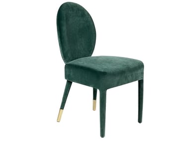 SOFIA - Upholstered velvet chair by Paolo Castelli