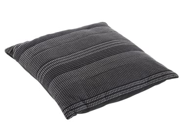 SONNO - Striped square cotton cushion by Ligne Roset