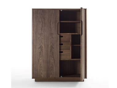 SOSPIRO - Solid wood highboard with drawers by Riva 1920