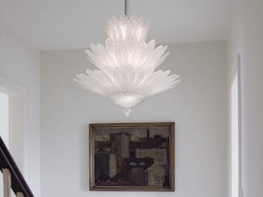 SPADE - Venetian crystal pendant lamp by Barovier&Toso