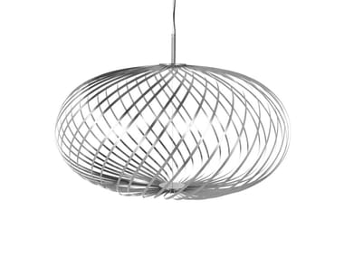 SPRING MEDIUM - LED stainless steel pendant lamp by Tom Dixon