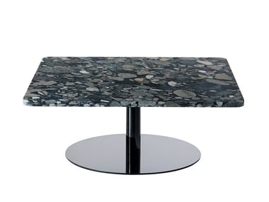 STONE TABLE - Square marble coffee table by Tom Dixon