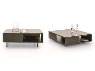 UNION/URBAN - Square coffee table with storage space by Ditre Italia