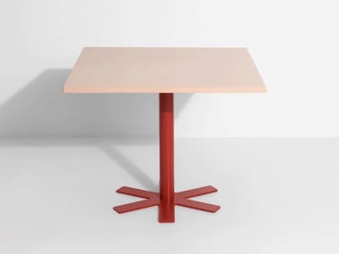 PARROT - Square steel table by Petite Friture