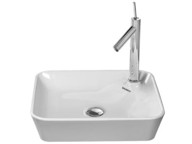 STARCK 1 - Countertop ceramic washbasin by Duravit