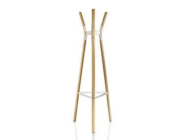 STEELWOOD - Wooden coat stand by Magis