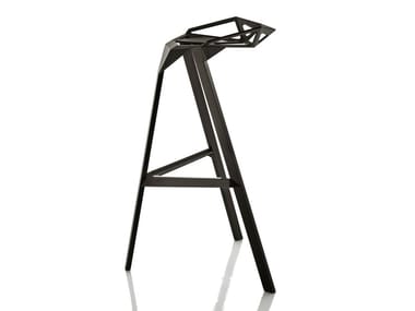 STOOL ONE - Aluminium stool by Magis