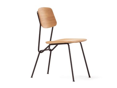 STRAIN - Open back chair by Prostoria