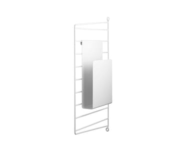 STRING® SYSTEM MAGAZINE HOLDERS - Powder coated steel magazine rack by String Furniture