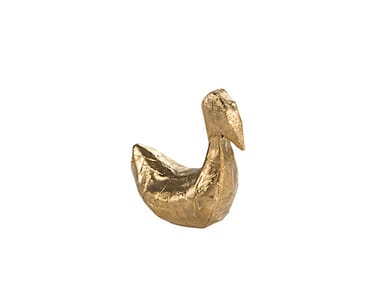 SWAN - Bronze decorative object by Pulpo