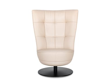 DS-262 - Swivel leather armchair by de Sede