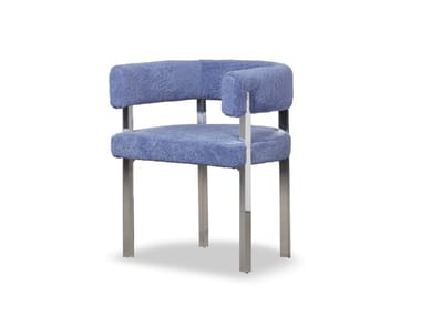 T-CHAIR - Fabric chair by BAXTER