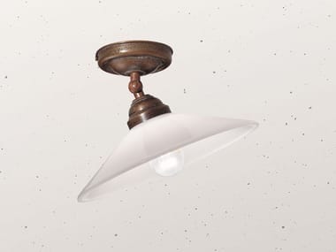 TABIÀ 212.02 - LED adjustable glass ceiling lamp by Il Fanale