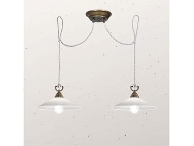 TABIÀ 212.10 - LED glass pendant lamp by Il Fanale