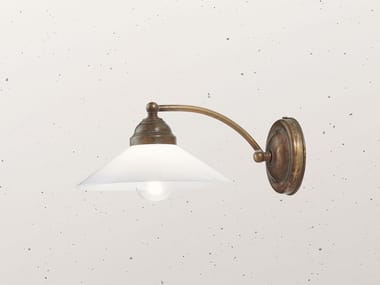 TABIÀ 212.17 - LED wall lamp with fixed arm by Il Fanale